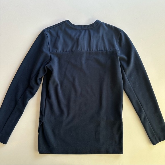 Nike Mens Dri Fit Half Zip Football UV Top Pullover Navy Blue Small - Picture 13 of 15